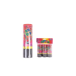 41258 Birthday Party Popper with Streamers Offset Printing More Than 2 Units for Universal Use