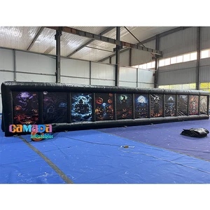 Wholesale Inflatable Haunted Maze House Halloween Inflatable Maze For Party Rental