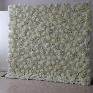 Wholesale Mixed Style Artificial Flower Wall Party Background Decoration Wedding Party Artificial Flower Decoration
