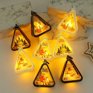 Christmas Lights Decorations New LED Lights Shop Store Window Christmas Tree Pendant Creative Props Lamp