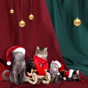 Christmas Backdrops Decorations Photography Photo Booth Props Studio Video Background Photographic Back Drop