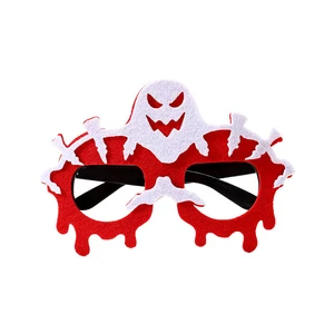 New Design Halloween Party Glasses Pumpkin Ghost Children Adult Ghost Party Decoration LED Lights Glow Glasses