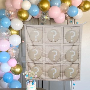 Boy or Girl Baby Shower Gender Reveal Party Game Props Party Decoration Supplies