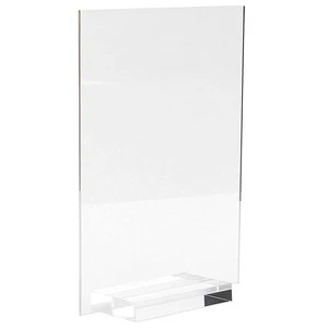 Clear Acrylic Sign Holders Wedding Sign Holders Table Numbers Display Stands Acrylic Place Card Slot Stand Acrylic Sign