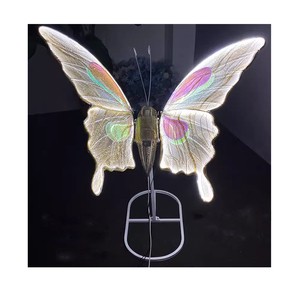 Wedding Props Iron Art Electric Luminous butterfly Wedding Ceiling Decoration Stage Decoration Stand
