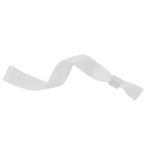 Custom Eco-Friendly Adjustable Plastic Clip Woven Fabric Wristbands Promotional Event Party Bracelets Love Theme Festivals Renyi