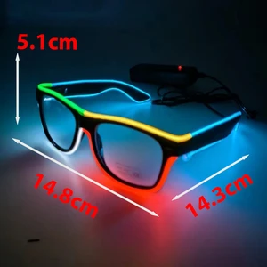 Light Glasses LED Glasses | Multi-Color & Multi-Style 3 Modes High Brightness for 2026 Rave Festival & Party | Wholesale