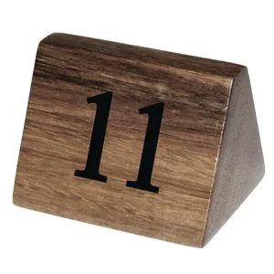 Stainless Steel Brown Customized Size Standing Table Numbers for Wedding and Party Restaurant and Hotel Table Decoration