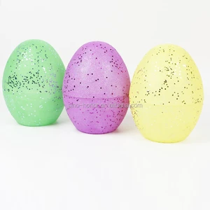 Big Plastic Easter Egg Sprinkles in Color