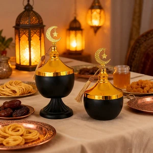 Ramadan Festival Table Decorations Sealed Jars Essential Middle Eastern Arab Supplies