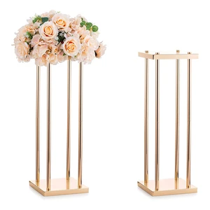 Metal Flower Stand Table Decorations Flower Centerpieces for Wedding Decoration
