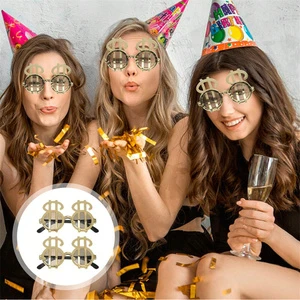 Party Dots Eyeglasses Funny Creative Birthday Photo Props Cake Decoration Selfie Decoration Mirror Sunglasses Photography Props