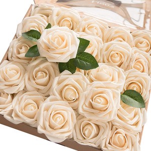 Nicro DIY Rose Home Party Artificial Flowers Wedding Decoration Wedding Decoration Supplies Flowers Wall Wedding Decor