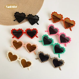 YACHEN Heart Shaped Sunglasses Love Vintage Heart Party Glasses for Girls Birthday Party Favors