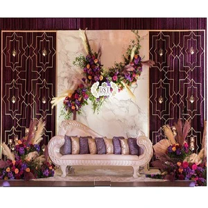 Sparkling Star Shaped Candle Wall for Reception Designer Wedding Stage Candle Wall Set Classy Look Prettiest Wedding Candle usa