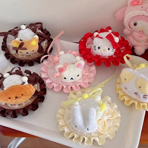 Handmade Mini Top Hat Hair Clip, Cute Rabbit Bear Cat Design Lolita Hair Accessory, Birthday Party Photo Shooting Prop