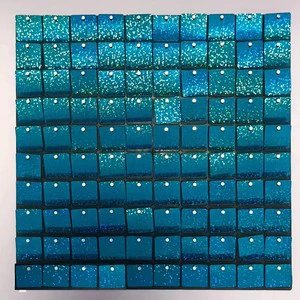 Customizable Shimmer Wall Panels Stand 30x30 Black Laser Version Sequins Backdrop