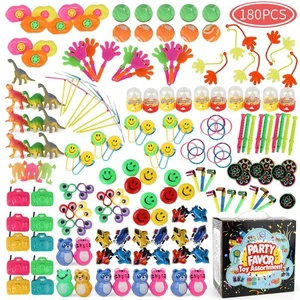 Party Favors for Kids 180PCS Assortment Goodie Bag Pinata Fillers Toys Birthday Prizes Box Party Toys Kids for Classroom Rewards