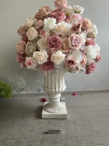 Luckygoods WG26015 Flower Ball Centerpieces Artificial Flowers Floral Arrangement Wedding Centerpieces Table Decorations