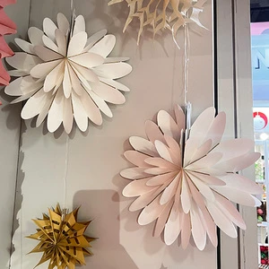 Wedding Party Paper Floral Walls Elegant Romantic Style Customizable Wall Decorations Eco-friendly Materials 12