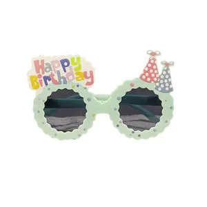 INS Family Party Glasses Birthday Gift Party Glasses Multi-colored Sweet Modeling Atmosphere Photo Birthday Letter Glasses