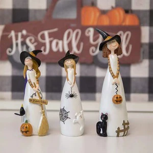 Halloween Witch Decorations Cute Home and Party Holiday Decor Halloween Festival Supplies for Indoor Outdoor Home Decor