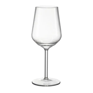 Unbreakable Modern Design 440ml Plastic Clear Goblet Wine Glass for Parties