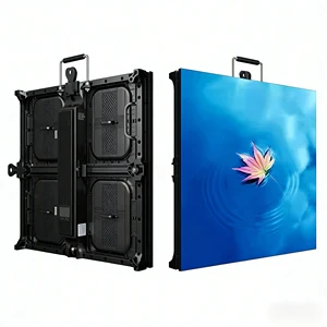 Portable Folding Design LED Rental Display Event Wall Mobile Outdoor Stage Roadshow Concert Tour 1000cd Brightness Stacked