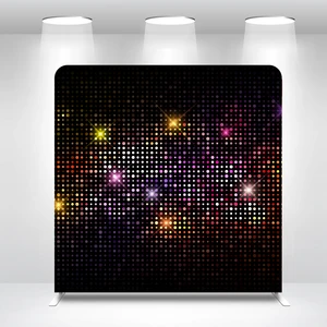 Custom Aluminum Tube Display Stand With Pillowcase Tension Fabric Backdrop for Photography Photo Booth