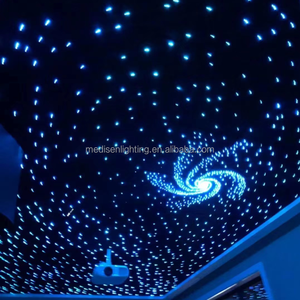 Fiber Optic Stars Ceiling Lighting Fiber Optic Starry Sky For Wedding Banquet Hall