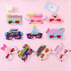 HLC ODM Novelty Party Costume Glasses, Funny Happy Birthday Party Sunglasses, Decorative Photo Booth Props Party Favors Supplies