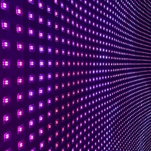 CE RoHS Foldable P150 RGB LED Pixel Led Mesh Screen For Media Facade Lighting