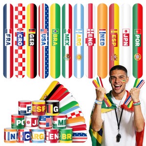2026 Cross-Border New Product Football Cup Theme Party Game Snap Ring Party Supplies
