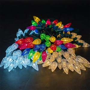 Christmas Colorful LED String Lights Outdoor Holiday Decoration