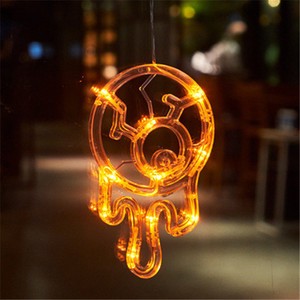New Item Party Supplies Decoration Suction Cup Led Halloween Atmosphere Room Decorative Accessories Light