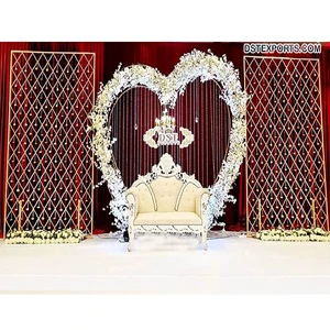 Diamond Wedding Decor Candle Wall Stage Ravishing Candle Backdrop Wedding Stage Best Wedding Backdrop Candle Wall
