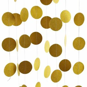 Happy Birthday Party Supplies Decoration Background Hanging Drop 4M Paper Banner Wholesale Festival Ornament