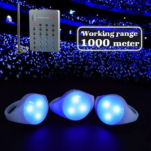 SOFFA New Patented RFID Led Bracelet Silicone Led Wristband Light With Controller Party Supplies Concert Wristbands
