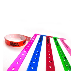 Professional Wristbands Supplier Festival Bracelets Party Vinyl Bands Bracelet for Events
