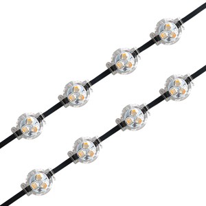 Factory Manufacturer Landscape 30mm RGBW UCS2904 Outdoor Waterproof LED Track Lights Permanent Christmas Light 150ft 200ft 250ft