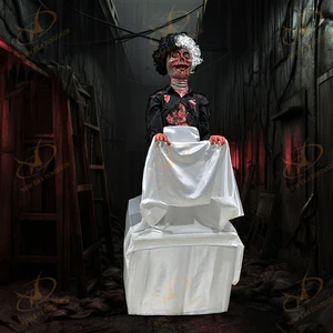 Hot Selling Professional Haunted House Equipment Customizable Monsters Ghosts Festival Decoration Durable Plastic Factory Price
