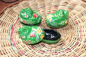 Premium Paper Mache Easter Decor Springtime Cuteness in Every Box Unique Easter Gifts for Cat Lovers