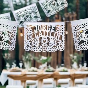 Wholesale Custom Banner Wedding Hanging Decor Mexican Fiesta Party Decoration Banner Colorful Mexican Decorations