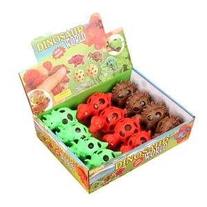 Hot Selling Kawaii Dinosaur Anti-Stress Fidget Steamed Stuffed Squeeze Toy TPR Soft Slow Rising Novelty Gag Toys for Children