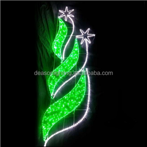 Outdoor Lamp Post Christmas Lights Decorations