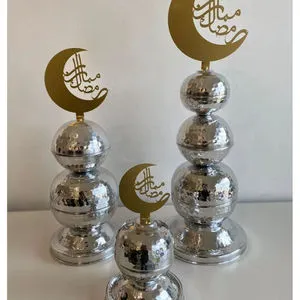 Unique Design Multi-Purpose Elegant Durable Waterproof Portable Plastic Customizable Table Decor for Ramadan Eid Hajj Festivals