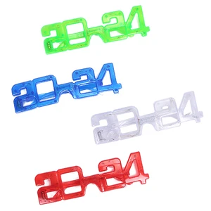 2025 Light up LED Glasses Party Novelties Decorations