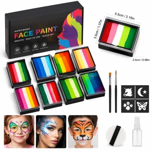Professional Festival Colorful Makeup Face Painting Kit For Kids And Adults Wholesale Supply