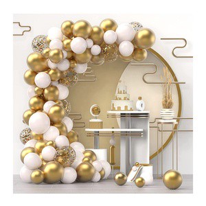 Event Favors Golden Balloon Bouquet Decor Stage Backdrop Suits Party Supplies Wedding Decoration