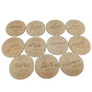 Baby Photo Props to Commemorate the Growth and Newborn Milestones